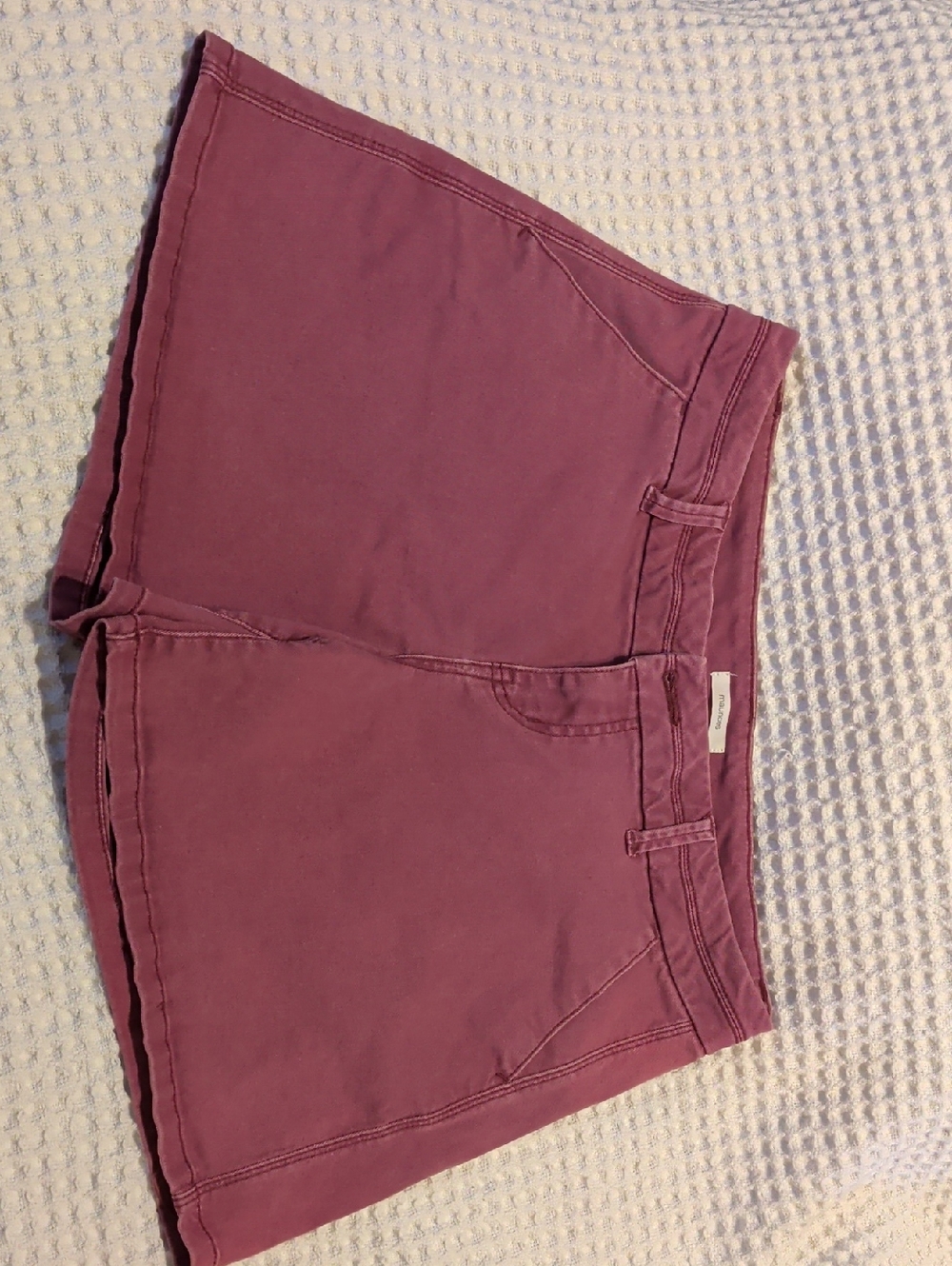 Maurices Mauve High-Rise Casual Shorts